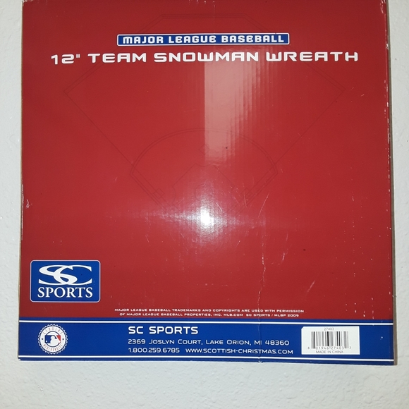 MLB New York Yankees Christmas Wreath - Picture 8 of 8